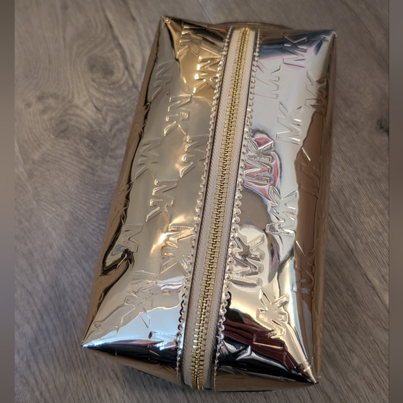 Michael Kors Shiny Gold Cosmetic Case
